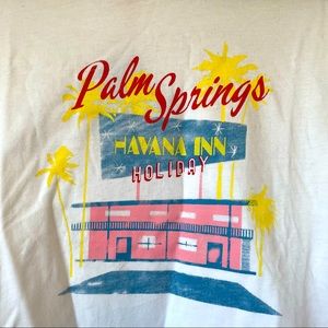 PALM SPRINGS graphic tee size M